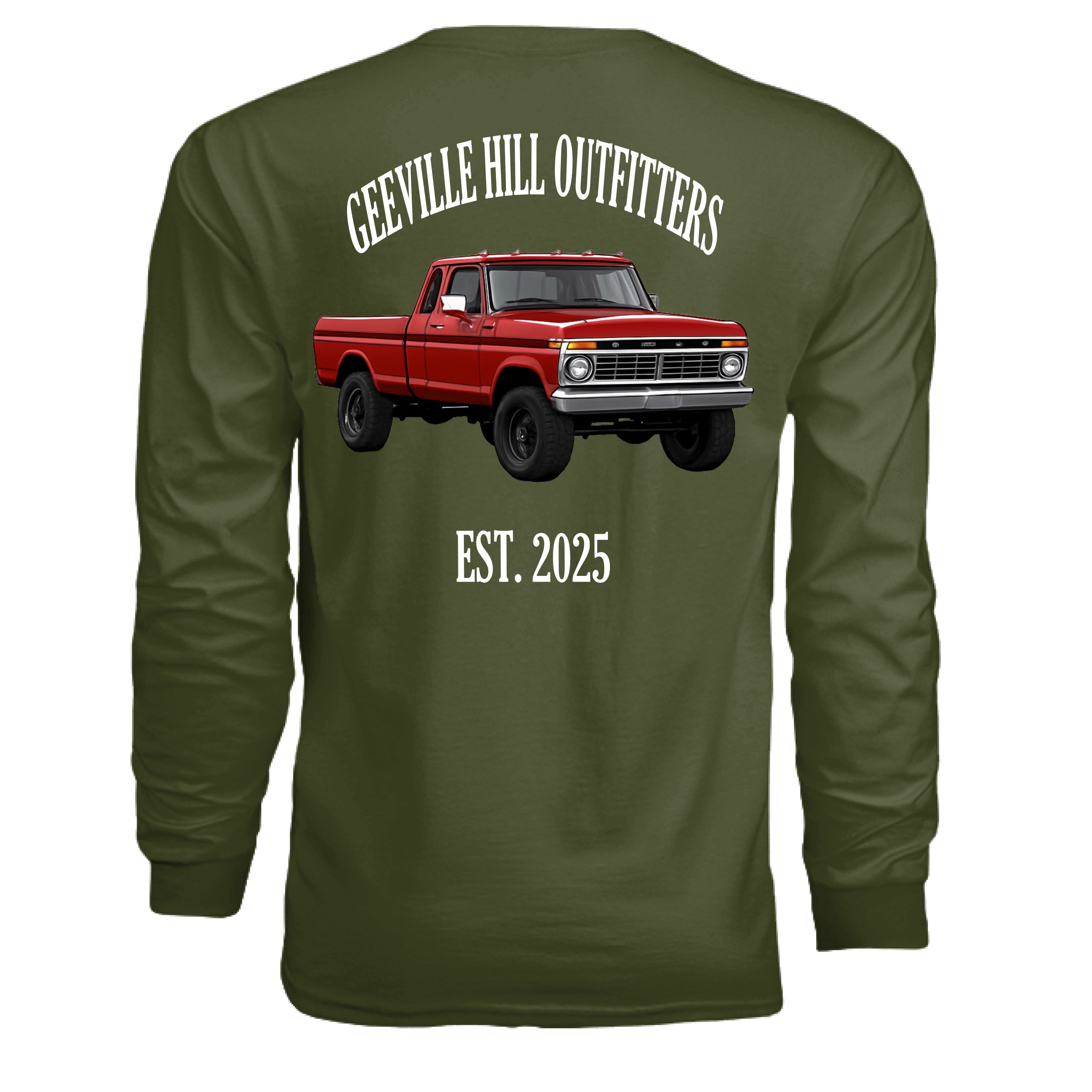 Military Green - BACK