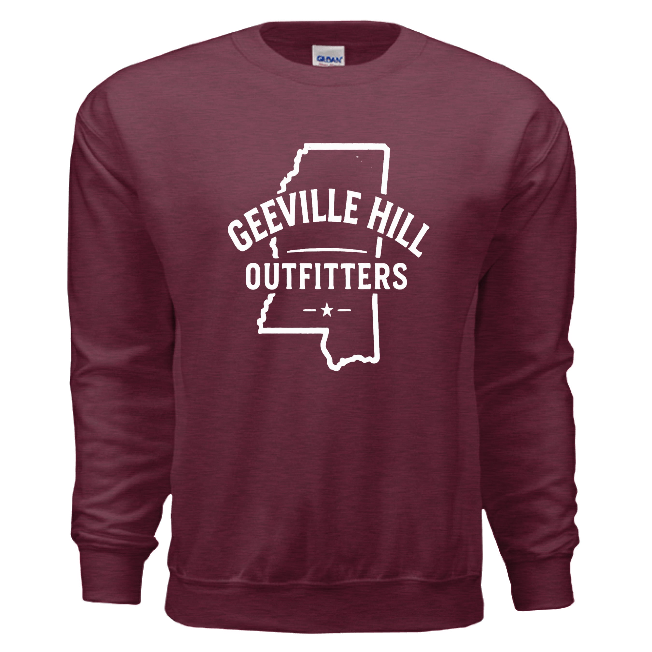 Heather Sport Dark Maroon - FRONT